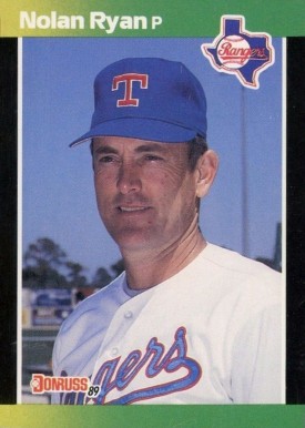 1989 Donruss Baseball's Best Nolan Ryan #55 Baseball Card