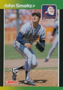 1989 Donruss Baseball's Best John Smoltz #85 Baseball Card
