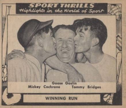 1948 Swell Sport Thrills Winning Run #13 Baseball Card
