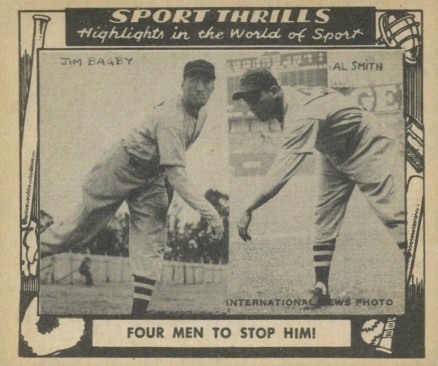 1948 Swell Sport Thrills Bagby/Smith I #15 Baseball Card