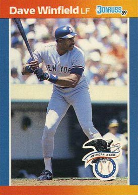 1989 Donruss All-Stars Dave Winfield #6 Baseball Card