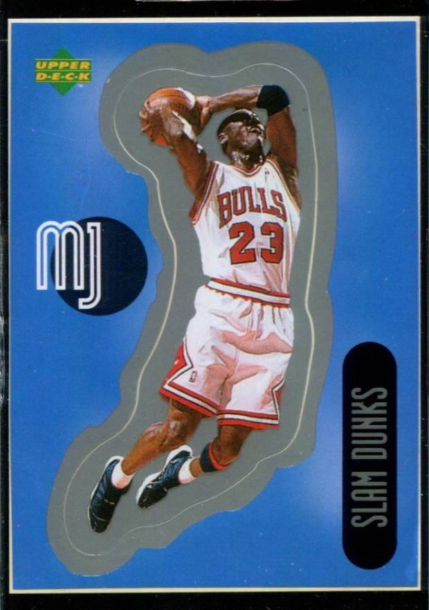 1998 Upper Deck International MJ Stickers Michael Jordan #SU29 Basketball Card