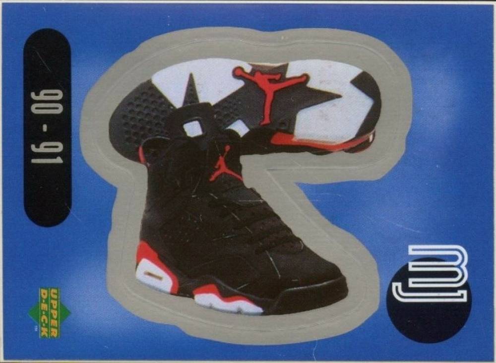 1998 Upper Deck International MJ Stickers Michael Jordan #SU9 Basketball Card