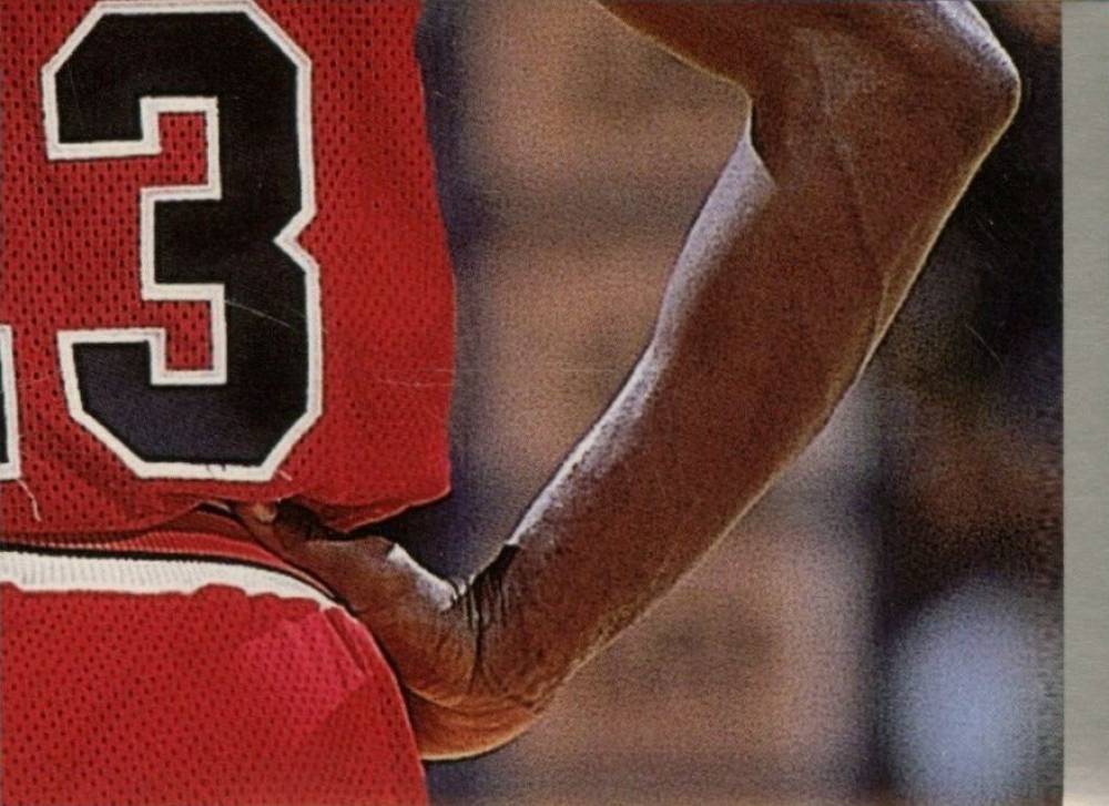 1998 Upper Deck International MJ Stickers Michael Jordan #136 Basketball Card