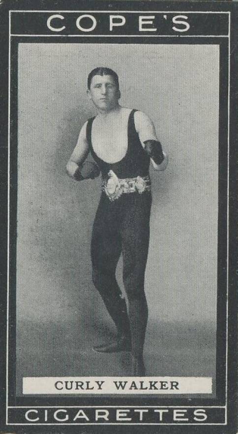 1915 Cope Brothers & Co. Boxers Curly Walker #29 Other Sports Card
