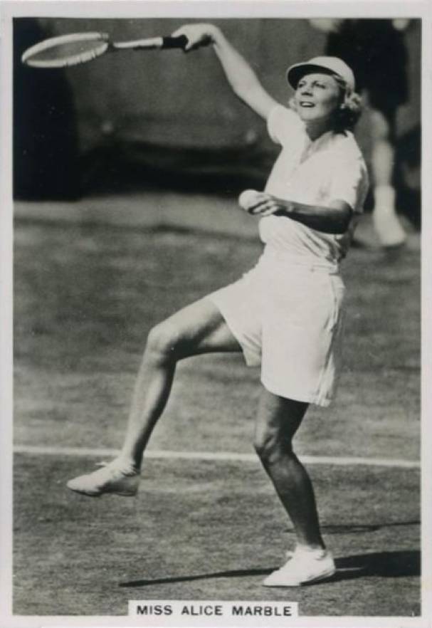 1937 Ardath Photocards Ser. Topical Interest Miss Alice Marble # Other Sports Card