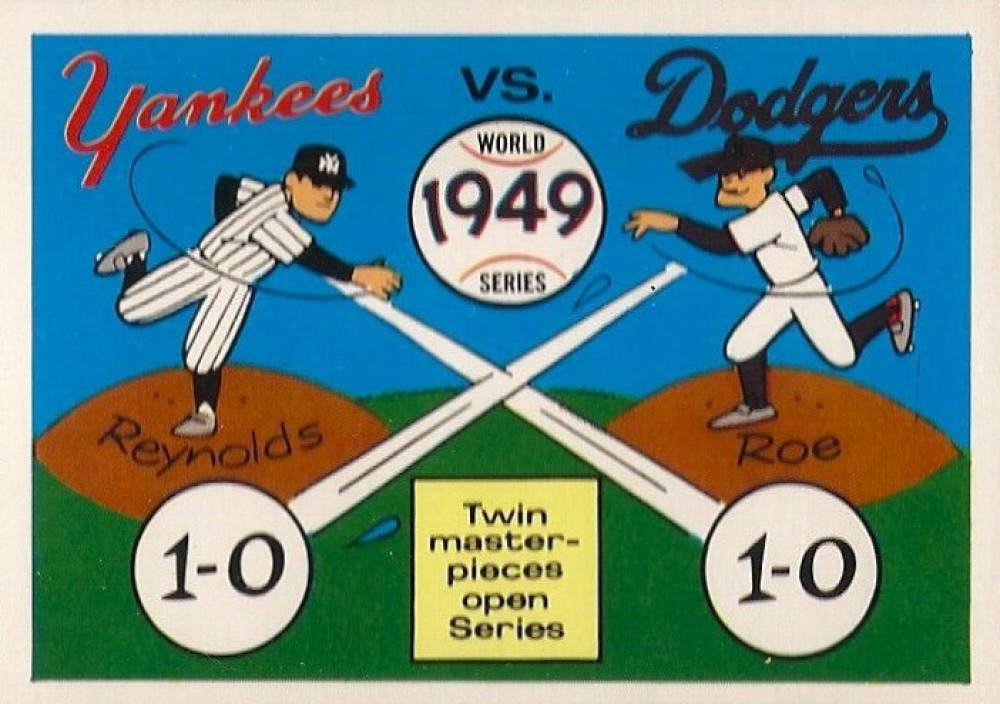 1970 Fleer World Series 1949 Yankees vs. Dodgers #46 Baseball Card