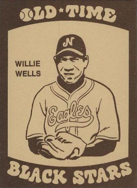 1974 Laughlin Old-Time Black Stars Willie Wells #13 Baseball Card