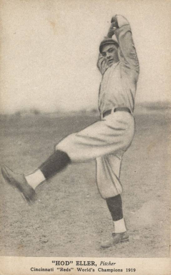 1919 Cincinnati Reds Postcards Hod Eller # Baseball Card