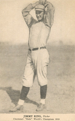 1919 Cincinnati Reds Postcards Jimmy Ring # Baseball Card