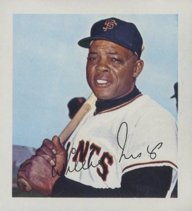 1964 Wheaties Stamps Willie Mays # Baseball Card