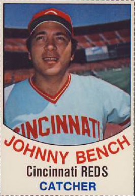1977 Hostess Johnny Bench #6 Baseball Card