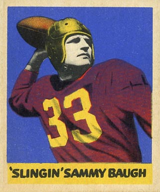 1949 Leaf Sammy Baugh #26 Football Card