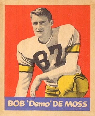 1949 Leaf Bob 'Demo' DeMoss #52 Football Card