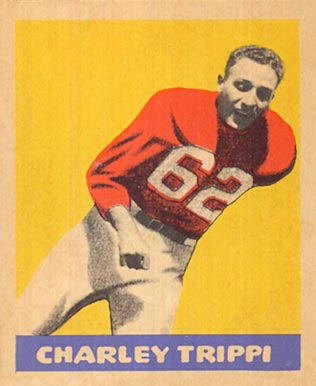 1949 Leaf Charley Trippi #16 Football Card