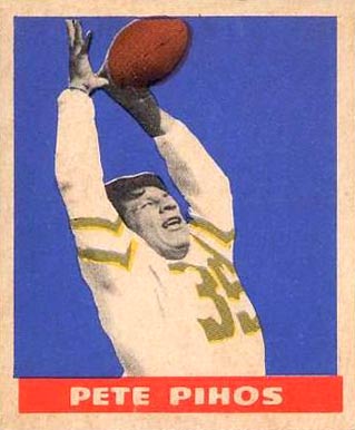 1949 Leaf Pete Pihos #28 Football Card