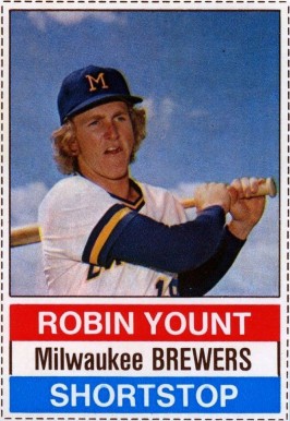 1976 Hostess Robin Yount #11 Baseball Card