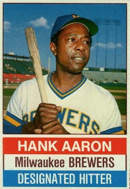 1976 Hostess Hank Aaron #94 Baseball Card