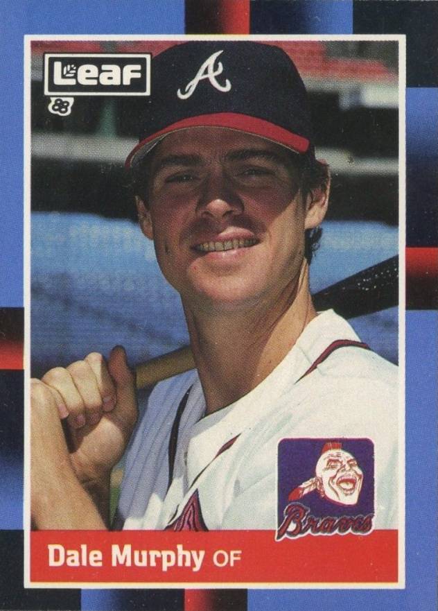 1988 Leaf Dale Murphy #83 Baseball Card