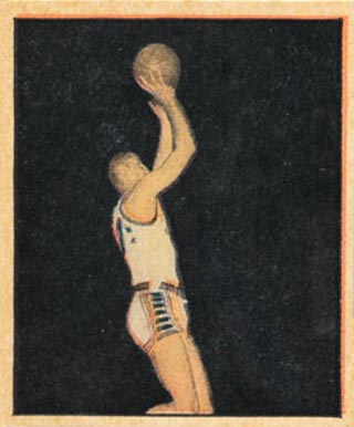 1951 Berk Ross Bill Sharman #4-11 Basketball Card