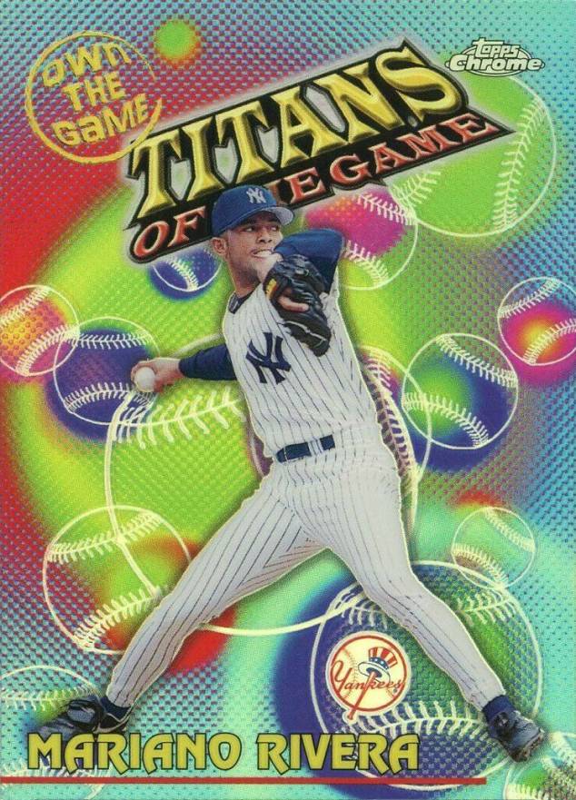 2000 Topps Chrome Own the Game Mariano Rivera #OTG24 Baseball Card