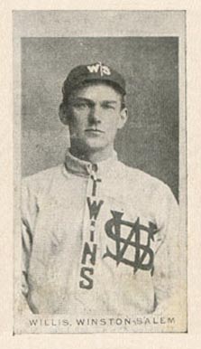1910 Contentnea Black & White Photo Series Willis, Winston Salem # Baseball Card