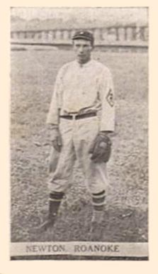 1910 Contentnea Black & White Photo Series Newton # Baseball Card