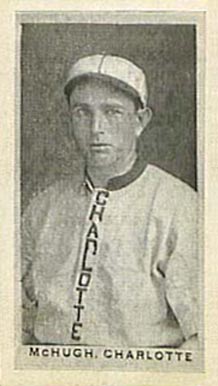 1910 Contentnea Black & White Photo Series McHugh, Charlotte # Baseball Card