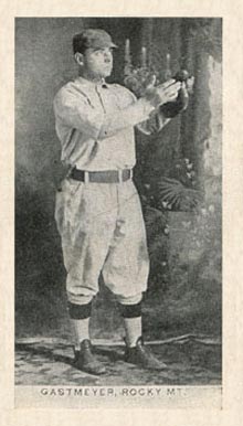 1910 Contentnea Black & White Photo Series Gastmeyer, Rocky MT. # Baseball Card