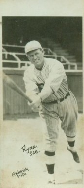 1921 Frederick Foto Service Buddy Ryan # Baseball Card