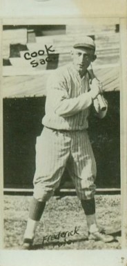 1921 Frederick Foto Service Les Cook # Baseball Card