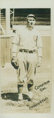 1921 Frederick Foto Service Pete Compton # Baseball Card