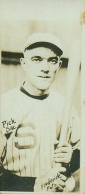 1921 Frederick Foto Service Pick # Baseball Card