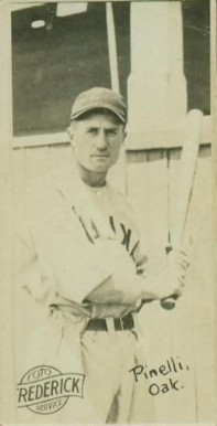 1921 Frederick Foto Service Pinelli # Baseball Card