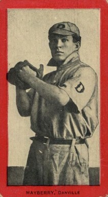 1910 Old Mill Series 2 (Virginia League) Mayberry # Baseball Card