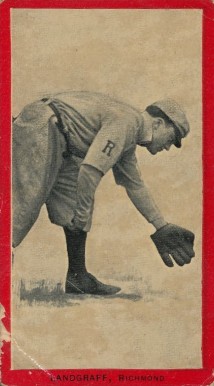 1910 Old Mill Series 2 (Virginia League) Albert Landgraff # Baseball Card