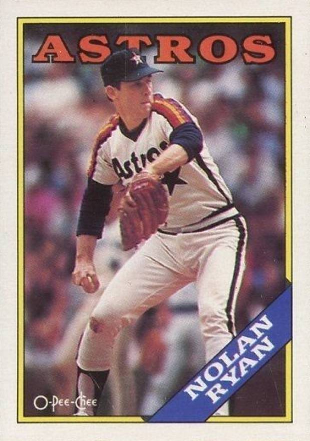1988 O-Pee-Chee Nolan Ryan #250 Baseball Card