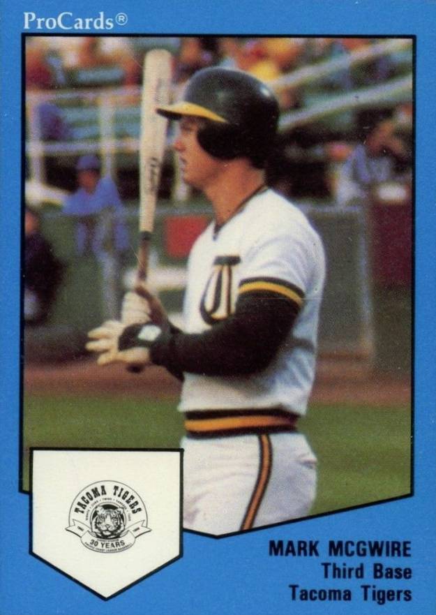 1989 Procards Tacoma Tigers Mark McGwire #1537 Baseball Card