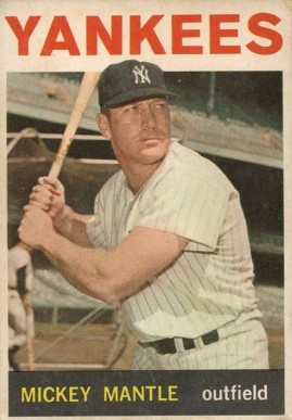 1964 Venezuela Topps Mickey Mantle #50 Baseball Card