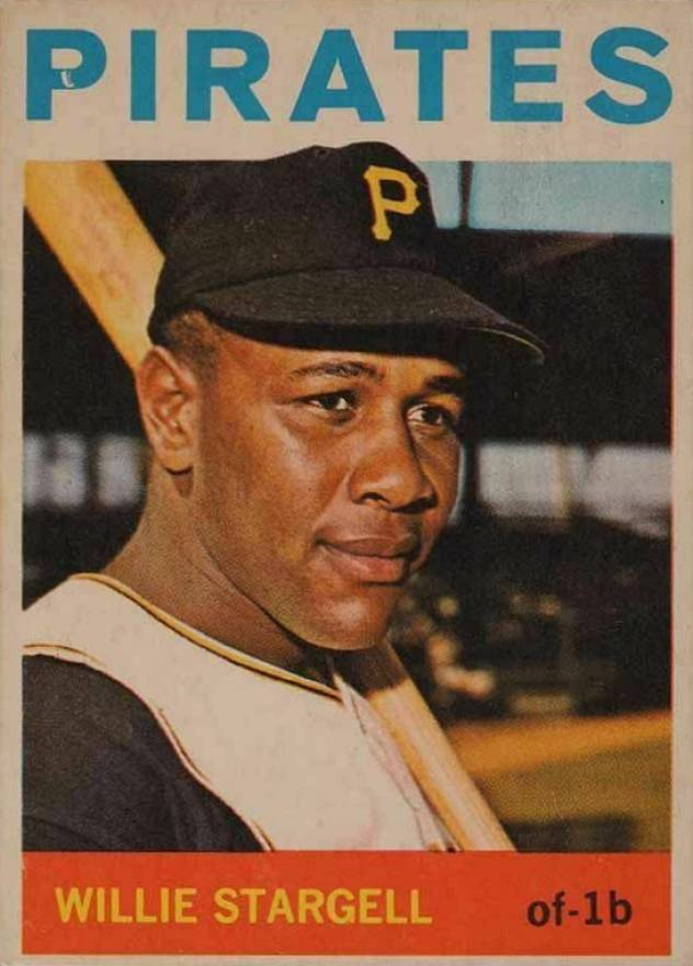 1964 Venezuela Topps Willie Stargell #342 Baseball Card