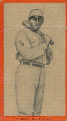 1910 Old Mill Series 3 (Texas League) George Stinson # Baseball Card