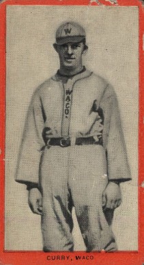 1910 Old Mill Series 3 (Texas League) Curry # Baseball Card