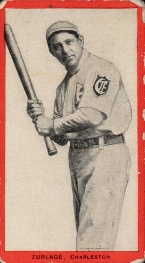 1910 Old Mill Series 4 (Va. Valley League) Zurlage # Baseball Card