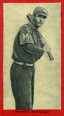 1910 Old Mill Series 4 (Va. Valley League) Womach # Baseball Card