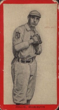1910 Old Mill Series 4 (Va. Valley League) Hollis # Baseball Card