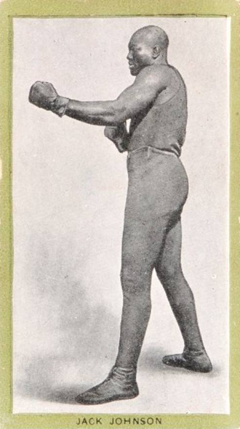 1908 Red Sun Jack Johnson # Other Sports Card