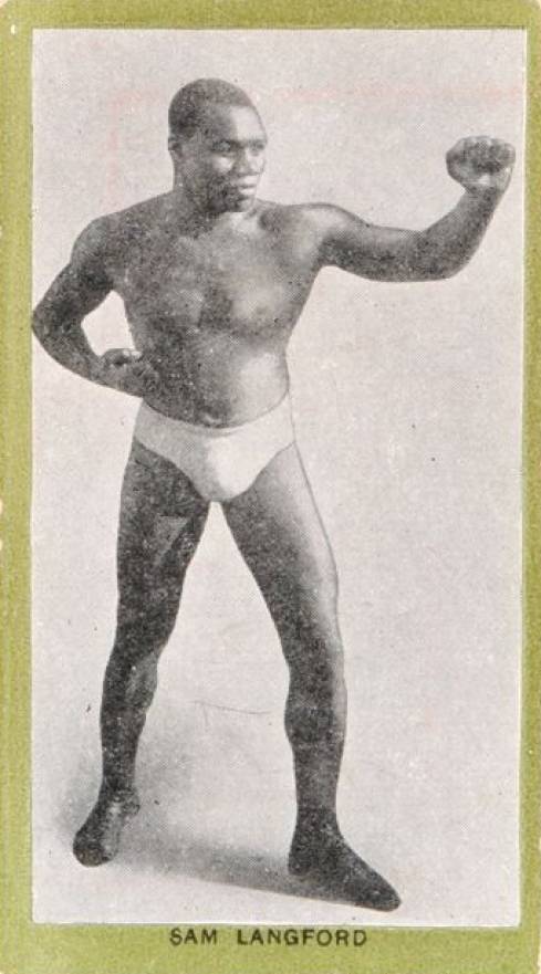 1908 Red Sun Sam Langford # Other Sports Card