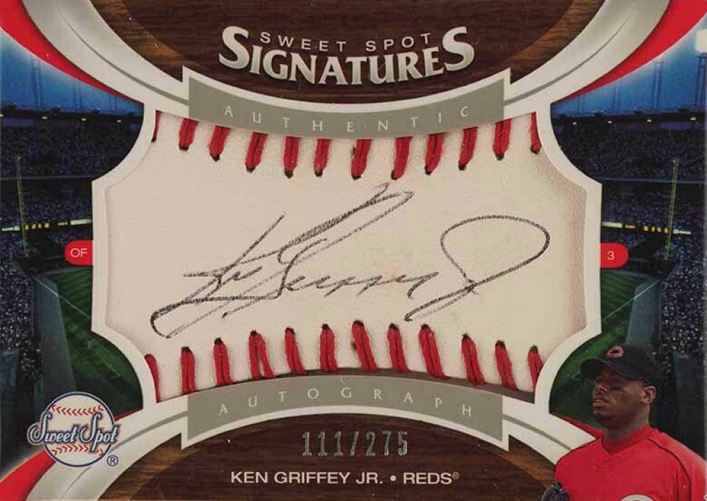 2006 Upper Deck Sweet Spot Sweet Spot Signatures Ken Griffey Jr. #138 Baseball Card