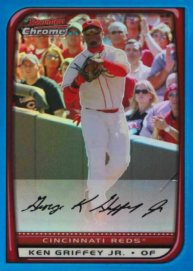 2008 Bowman Chrome Ken Griffey Jr. #81 Baseball Card
