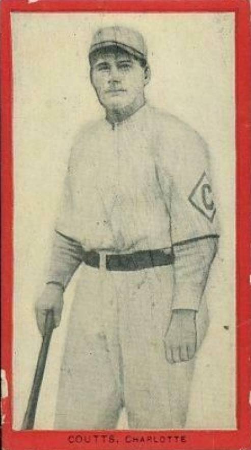 1910 Old Mill Series 5 (Carolina Assn.) John Coutts # Baseball Card